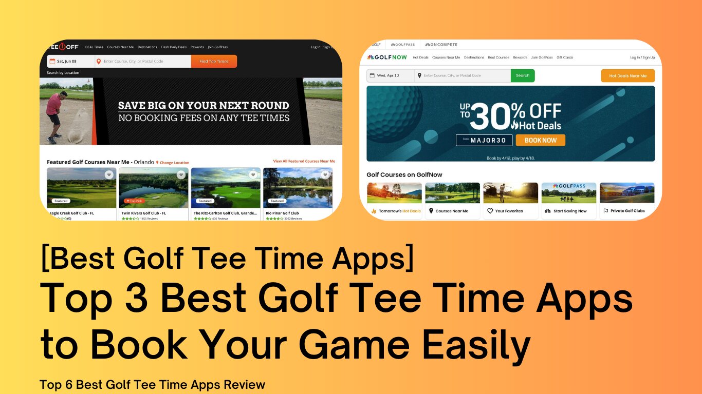 best golf tee time apps